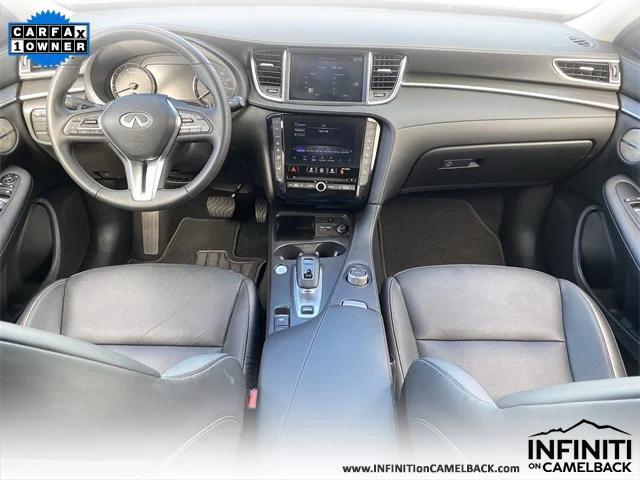 used 2025 INFINITI QX50 car, priced at $35,651