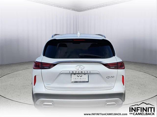 used 2025 INFINITI QX50 car, priced at $40,499