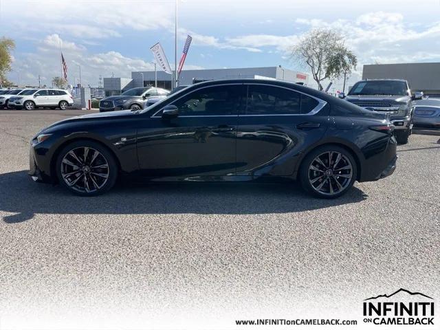 used 2022 Lexus IS 350 car, priced at $42,000