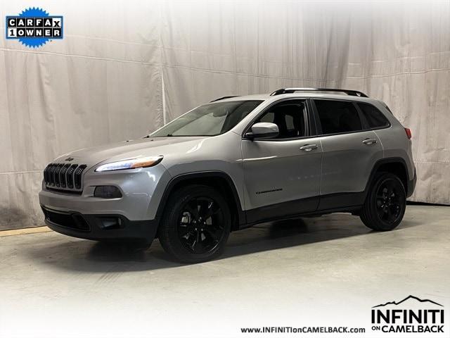 used 2018 Jeep Cherokee car, priced at $17,210