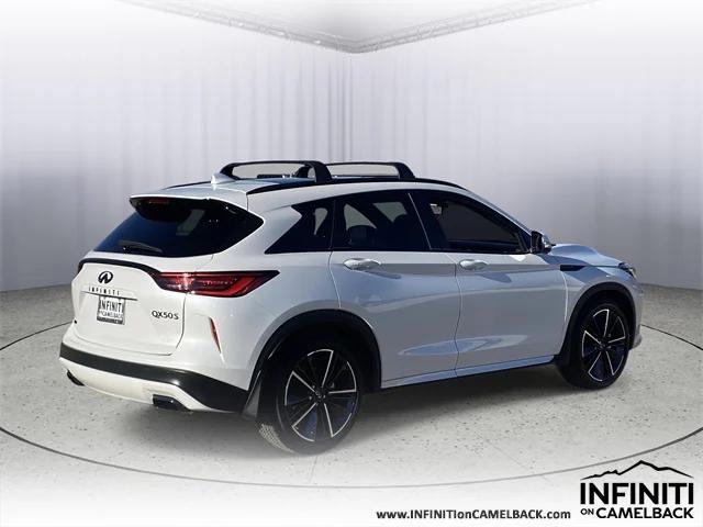 used 2025 INFINITI QX50 car, priced at $39,999