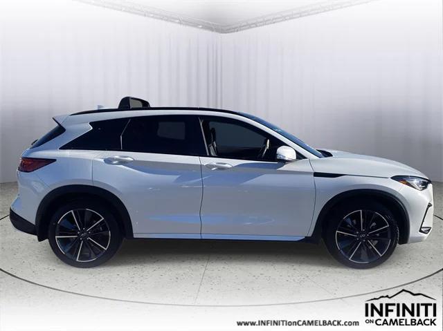 used 2025 INFINITI QX50 car, priced at $39,999
