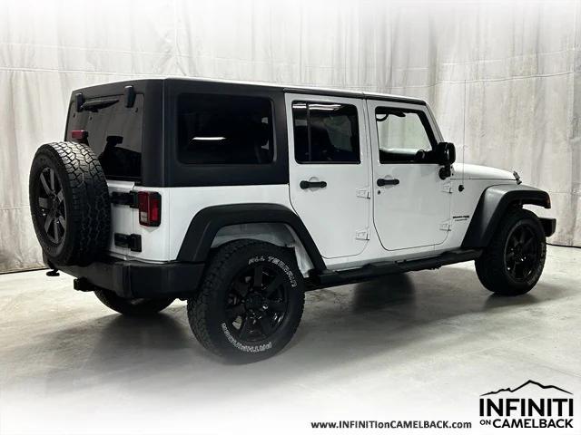 used 2016 Jeep Wrangler Unlimited car, priced at $22,510