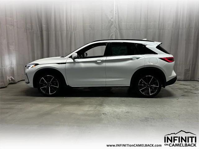 new 2025 INFINITI QX50 car, priced at $52,022