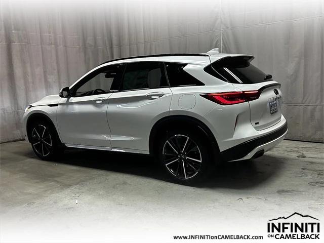 new 2025 INFINITI QX50 car, priced at $52,022