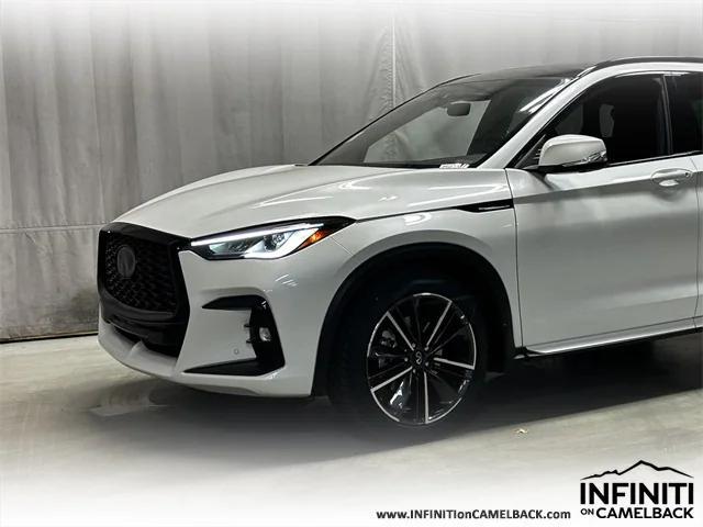 new 2025 INFINITI QX50 car, priced at $52,022