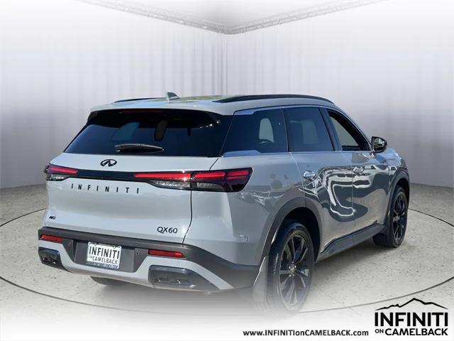 new 2025 INFINITI QX60 car, priced at $56,998