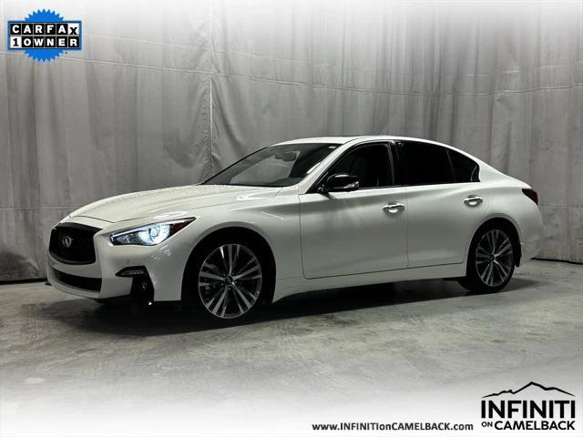 used 2023 INFINITI Q50 car, priced at $33,910