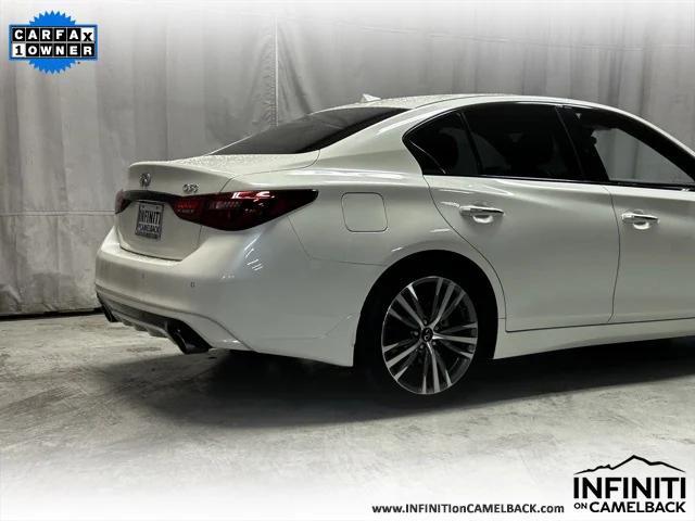 used 2023 INFINITI Q50 car, priced at $33,910