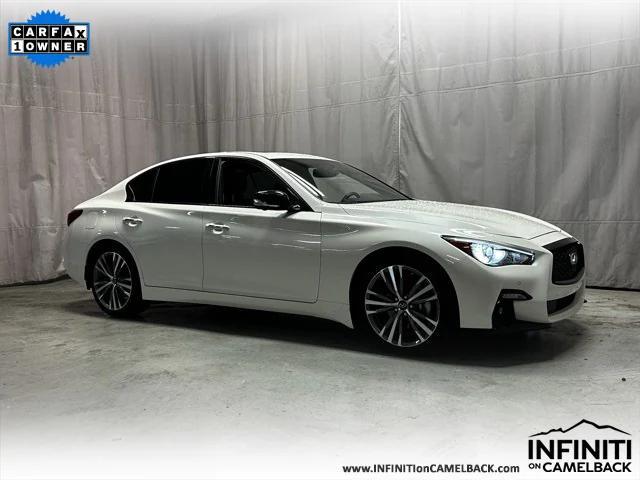 used 2023 INFINITI Q50 car, priced at $33,910