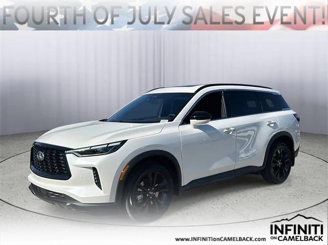 new 2025 INFINITI QX60 car, priced at $56,998