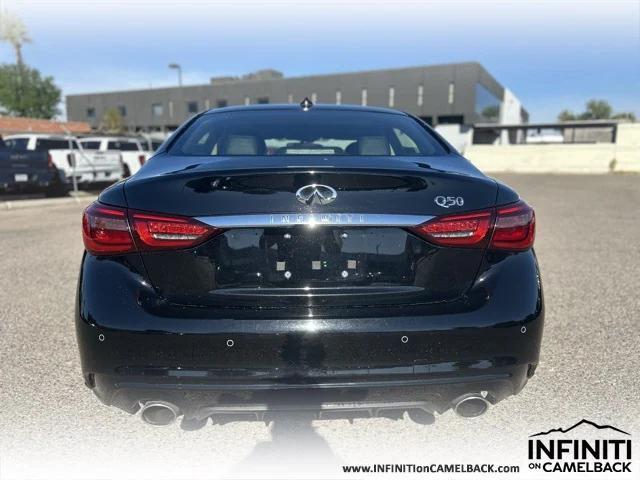 used 2024 INFINITI Q50 car, priced at $31,500