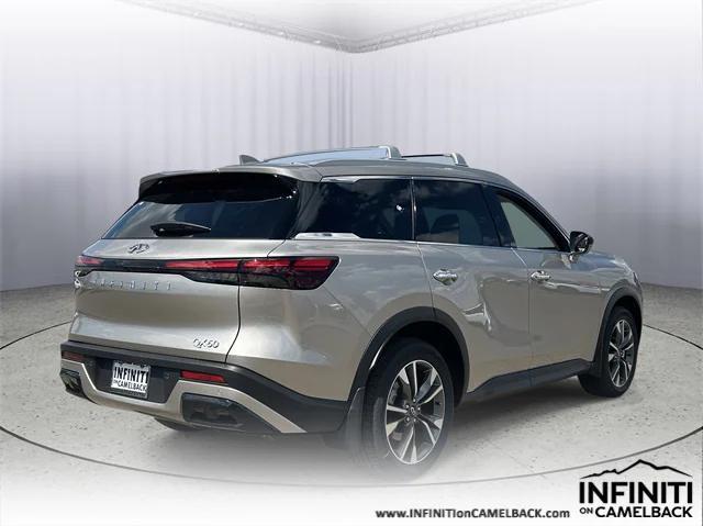 new 2025 INFINITI QX60 car, priced at $60,355