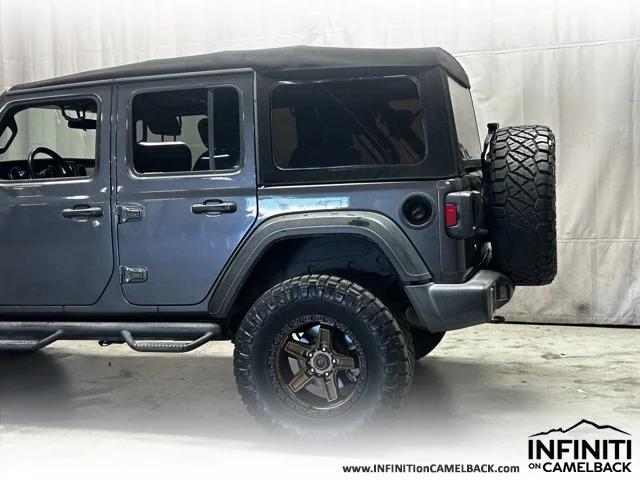 used 2018 Jeep Wrangler Unlimited car, priced at $21,910