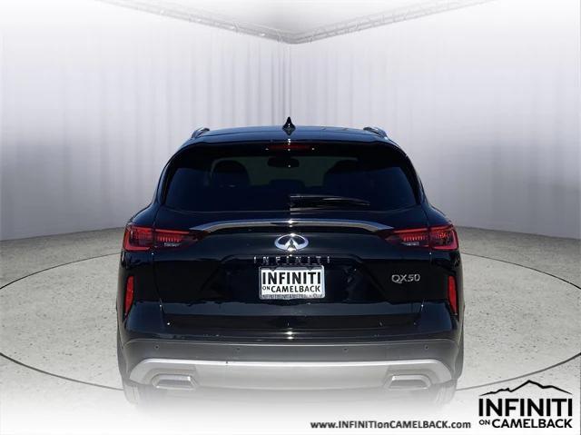 used 2022 INFINITI QX50 car, priced at $32,499