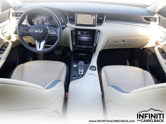 used 2022 INFINITI QX50 car, priced at $32,499