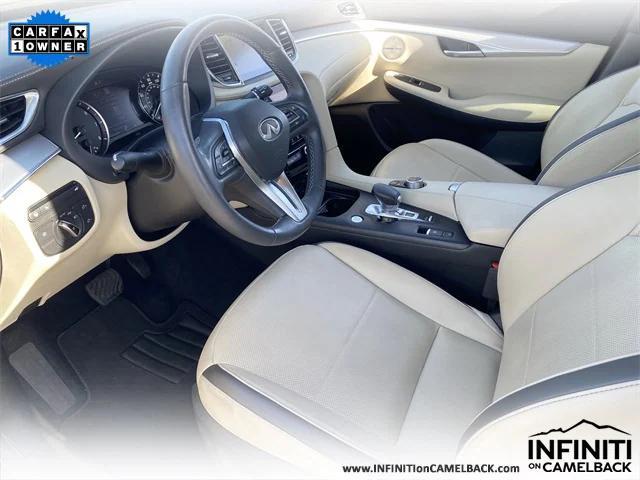 used 2022 INFINITI QX50 car, priced at $30,499