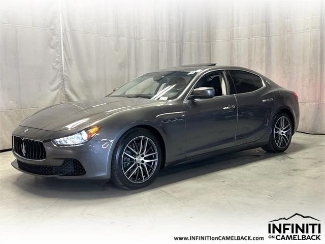 used 2015 Maserati Ghibli car, priced at $17,500