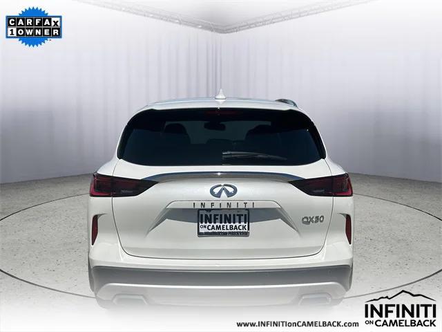 used 2022 INFINITI QX50 car, priced at $29,987