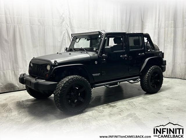 used 2009 Jeep Wrangler Unlimited car, priced at $14,510