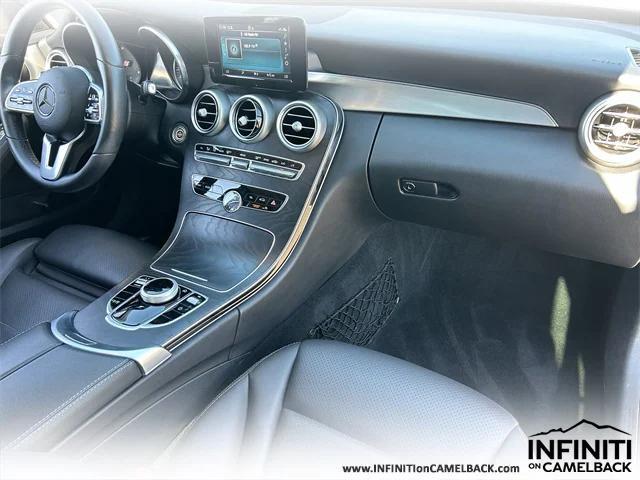 used 2019 Mercedes-Benz C-Class car, priced at $27,050