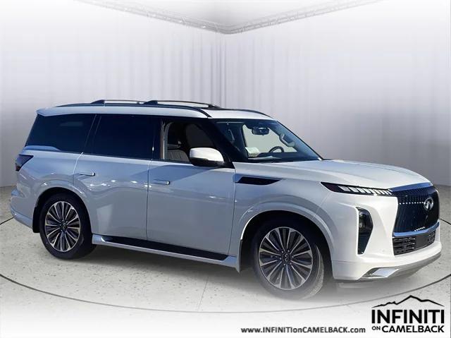 new 2025 INFINITI QX80 car, priced at $100,782