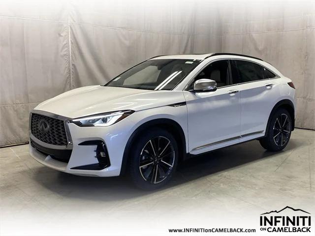 new 2025 INFINITI QX55 car, priced at $52,153