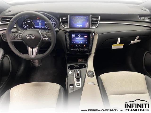 new 2025 INFINITI QX55 car, priced at $52,153