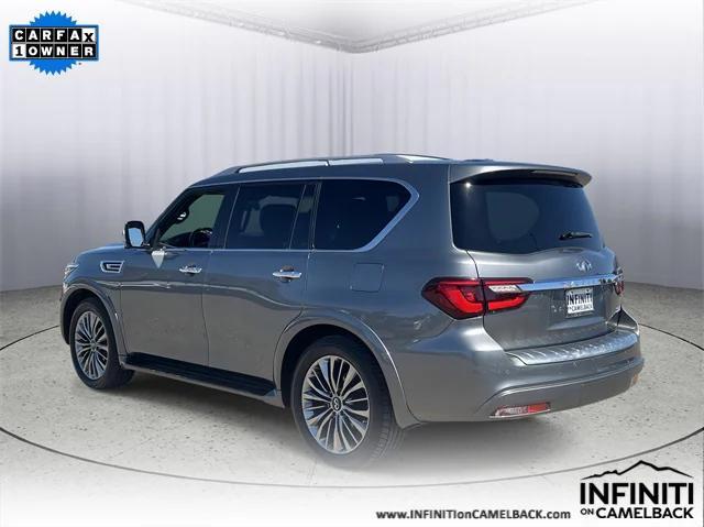used 2021 INFINITI QX80 car, priced at $35,499
