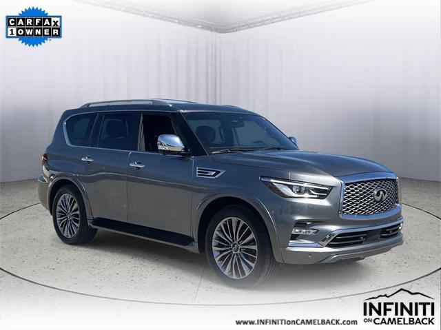 used 2021 INFINITI QX80 car, priced at $35,499