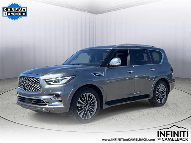 used 2021 INFINITI QX80 car, priced at $35,499