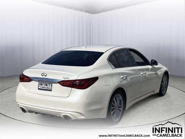 used 2019 INFINITI Q50 car, priced at $16,587