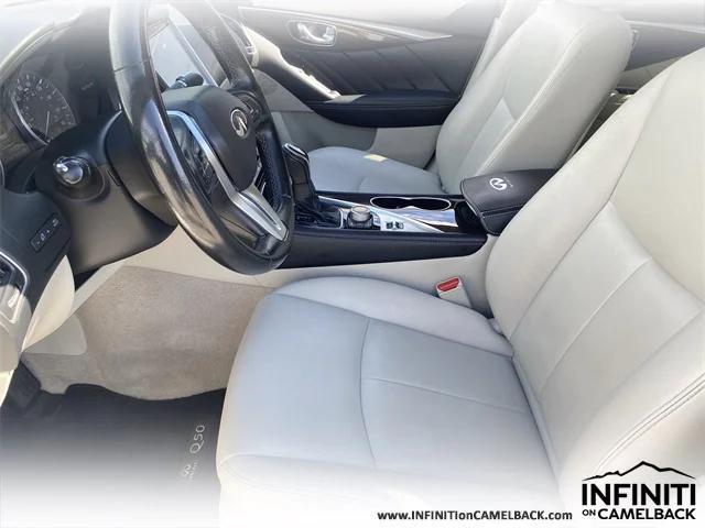 used 2019 INFINITI Q50 car, priced at $16,587