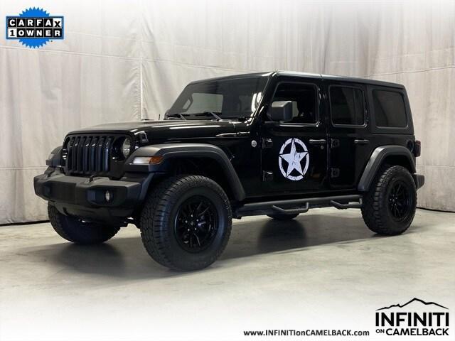 used 2020 Jeep Wrangler Unlimited car, priced at $28,510