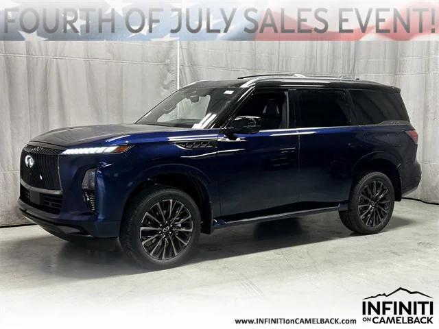 new 2025 INFINITI QX80 car, priced at $109,656