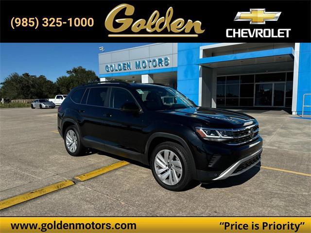 used 2021 Volkswagen Atlas car, priced at $25,984