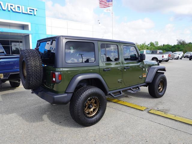 used 2021 Jeep Wrangler Unlimited car, priced at $32,755