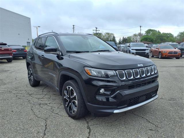 used 2022 Jeep Compass car, priced at $24,049