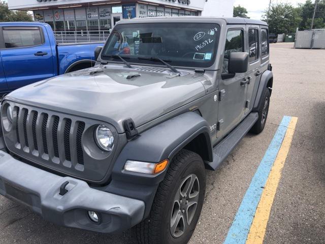 used 2019 Jeep Wrangler Unlimited car, priced at $26,972