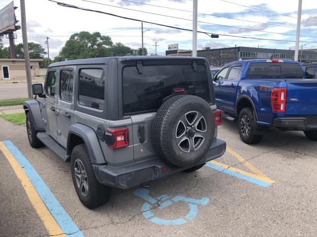 used 2019 Jeep Wrangler Unlimited car, priced at $26,972