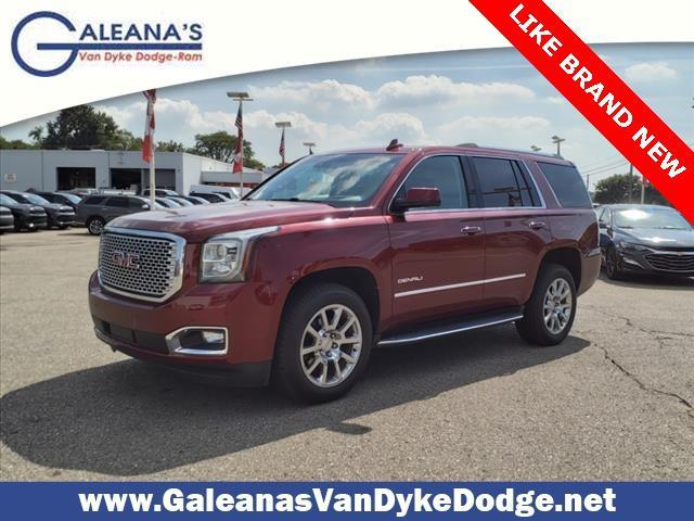 used 2017 GMC Yukon car, priced at $27,861