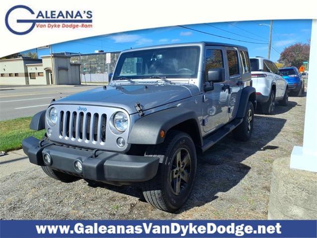used 2018 Jeep Wrangler JK Unlimited car, priced at $19,718