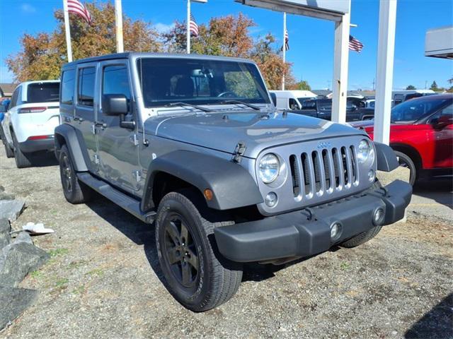 used 2018 Jeep Wrangler JK Unlimited car, priced at $20,140