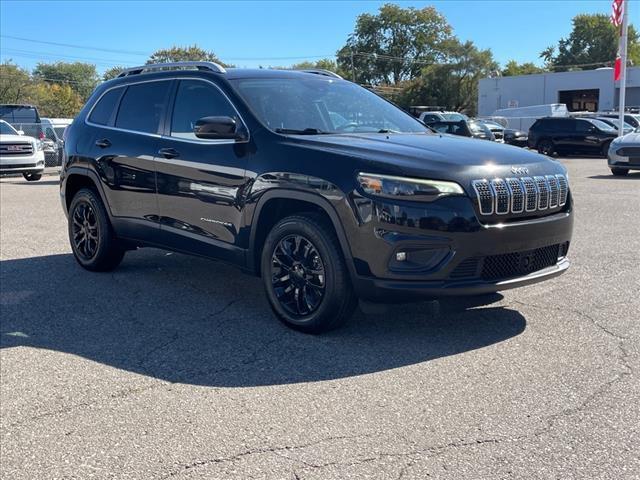 used 2021 Jeep Cherokee car, priced at $21,791