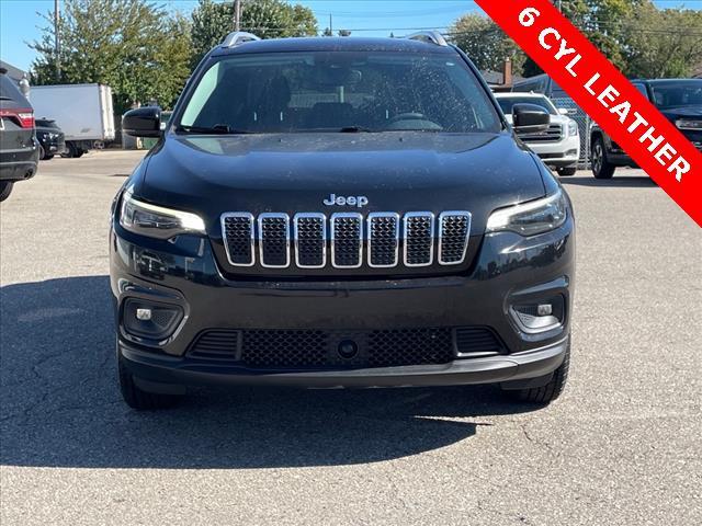 used 2021 Jeep Cherokee car, priced at $20,771