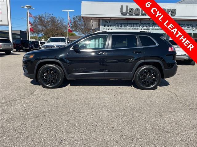 used 2021 Jeep Cherokee car, priced at $20,771