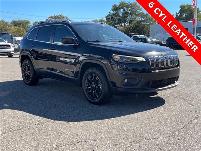 used 2021 Jeep Cherokee car, priced at $20,771