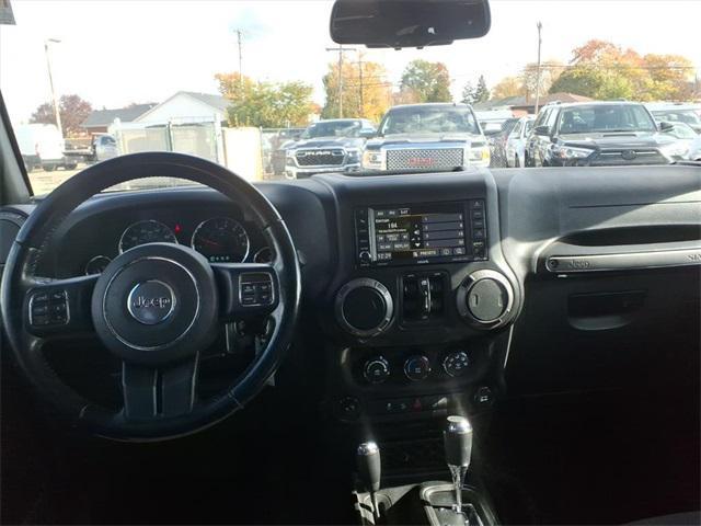 used 2017 Jeep Wrangler Unlimited car, priced at $19,600