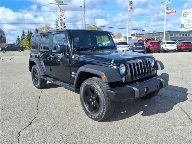 used 2017 Jeep Wrangler Unlimited car, priced at $19,600