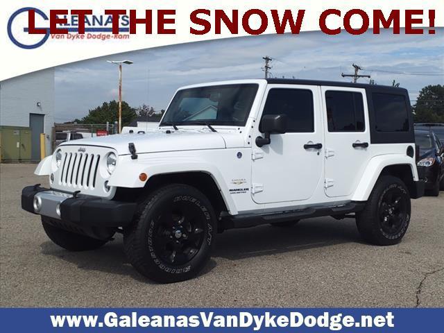 used 2015 Jeep Wrangler Unlimited car, priced at $20,638